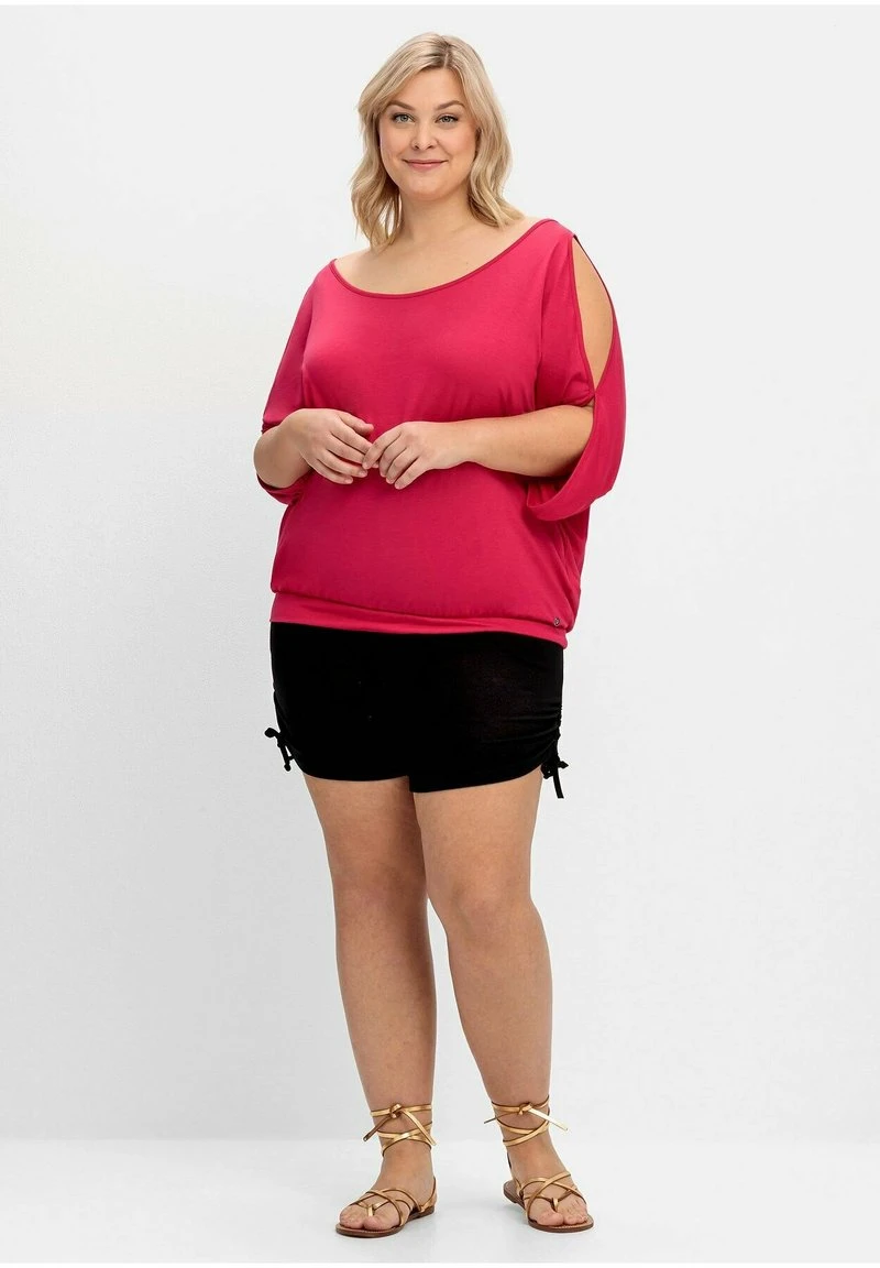 Sheego STRANDS - Shorts - Schwarz 4 Sheego STRANDS - Shorts - Schwarz – Bild 2