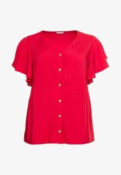 Sheego Bluse - Rot 12 Sheego Bluse - Rot -Sheego 75bf8763e79a45d2aba73615cbc18357