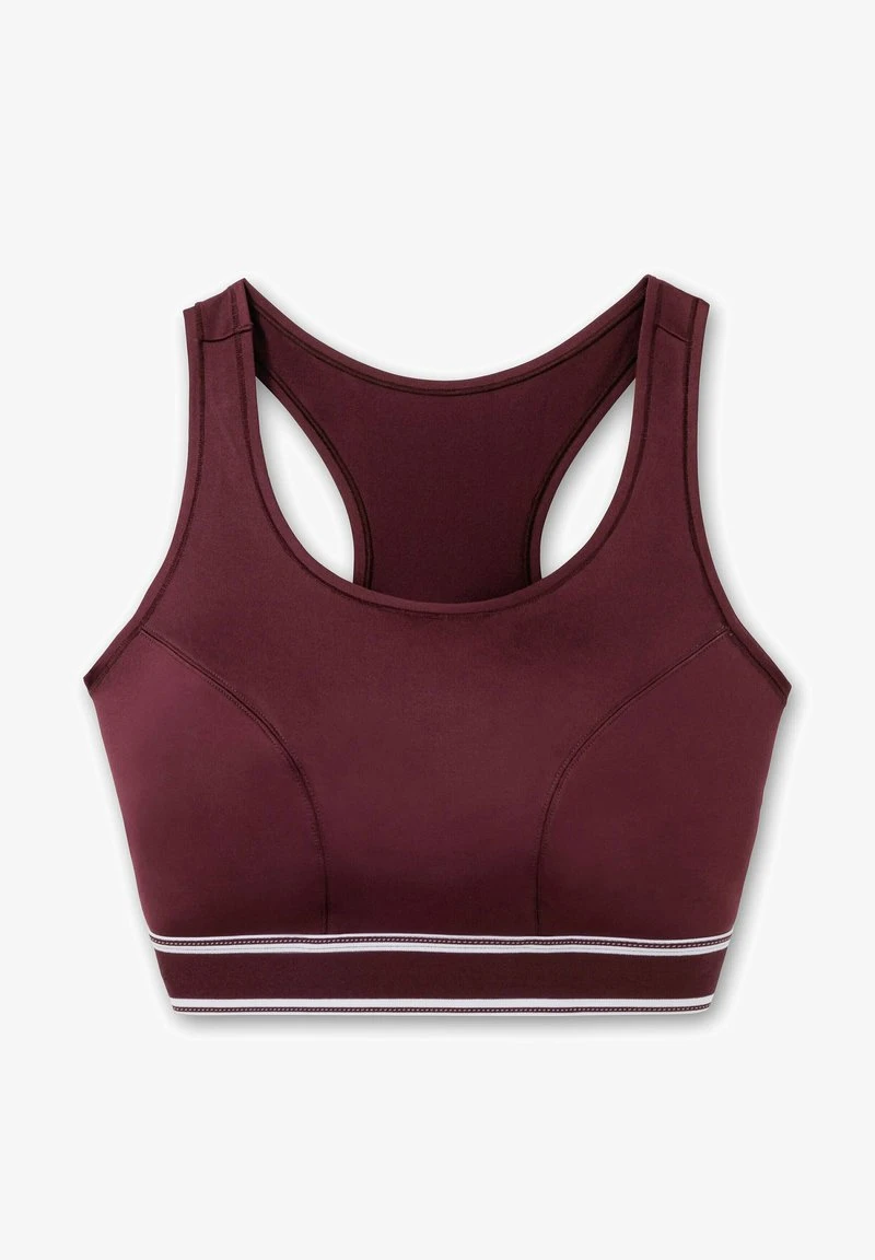 Sheego SPORT-BH - Bustier - Aubergine 7 Sheego SPORT-BH - Bustier - Aubergine – Bild 5