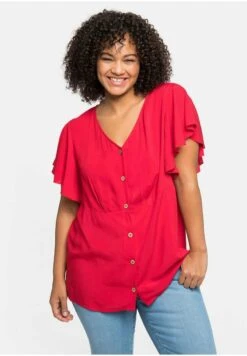 Sheego Bluse - Rot 11 Sheego Bluse - Rot -Sheego 7725af43f2df460181fdd019c8ed9862