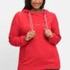 Sheego Kapuzenpullover - Mohnrot 2 Sheego Kapuzenpullover - Mohnrot -Sheego 78e6e1672e9c463584faca491fe745d8