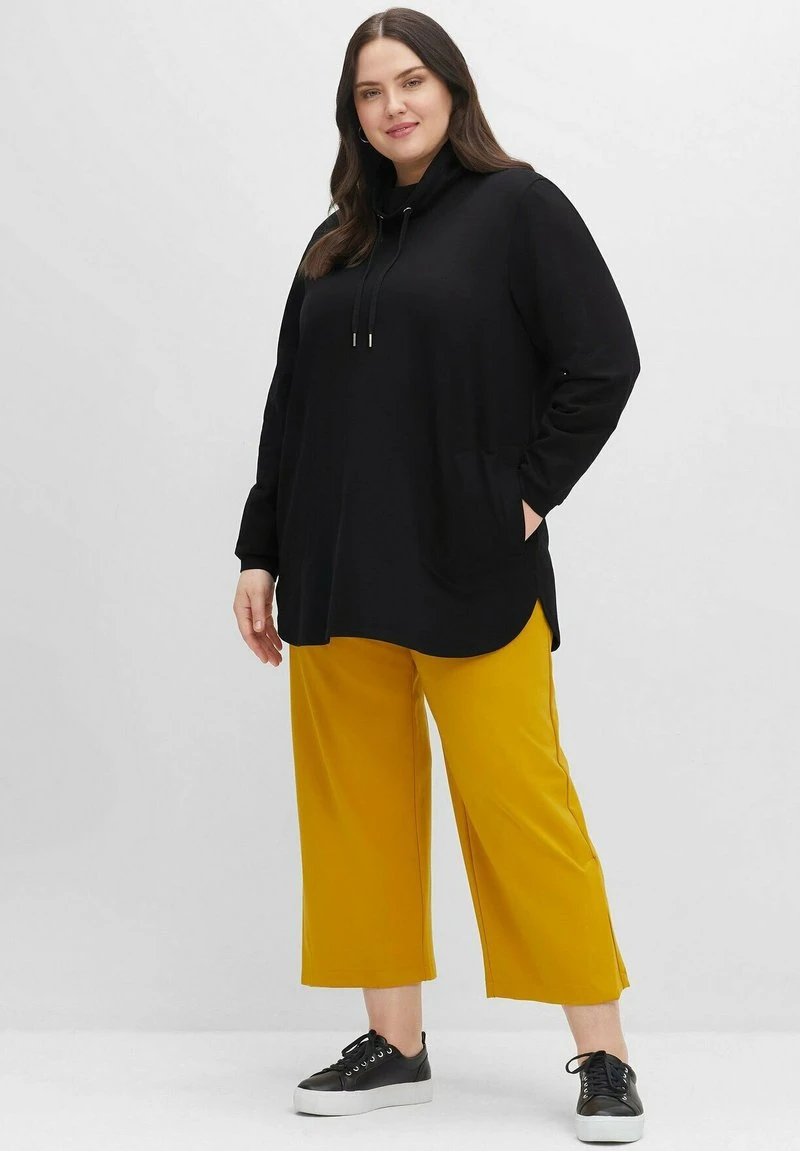 Sheego Sweatshirt - Schwarz 4 Sheego Sweatshirt - Schwarz – Bild 2