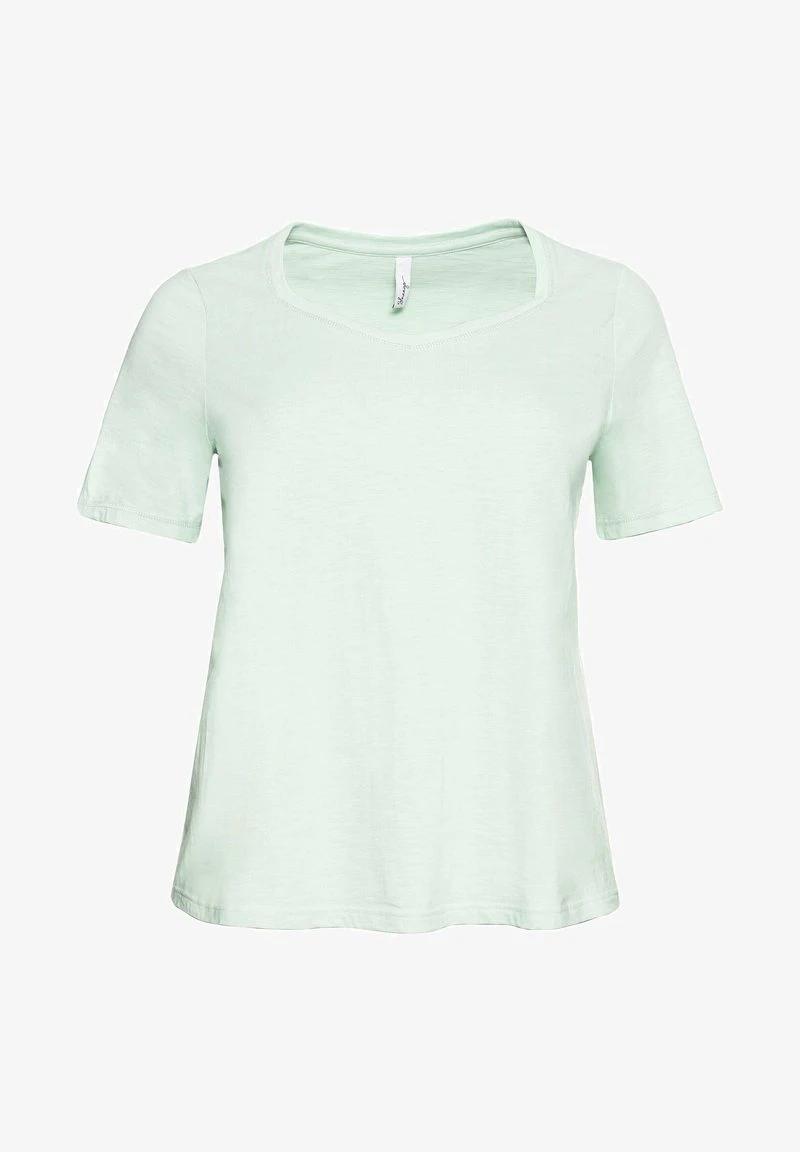 Sheego T-Shirt Basic - Mint 6 Sheego T-Shirt Basic - Mint – Bild 4