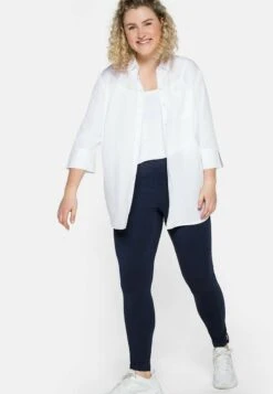 Sheego Leggings - Hosen - Marine -Sheego 7b9a3598419d4d629355942623b6127d