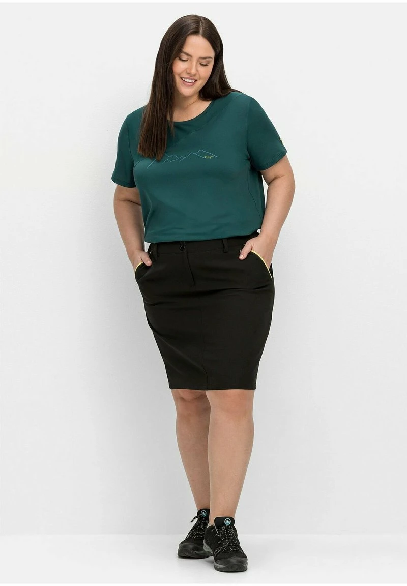 Sheego ROCK - Bleistiftrock - Schwarz 4 Sheego ROCK - Bleistiftrock - Schwarz – Bild 2