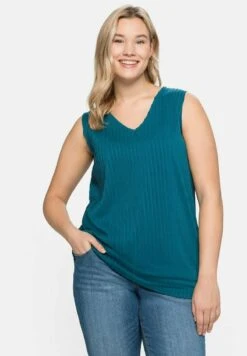 Sheego Top - Dunkelpetrol -Sheego 7c2f174d9c3848d1b6b5dca2928f2dcd 1