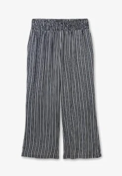 Sheego Stoffhose - Marine Gestreift -Sheego 7d32e055b0ba4f00b2fb1959a75b9038