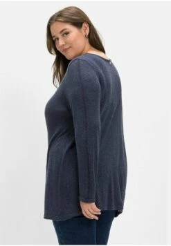 Sheego Strickpullover - Indigo Meliert 10 Sheego Strickpullover - Indigo Meliert -Sheego 7dd22ad3b506459bb883881af245cdfe