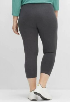Sheego Leggings - Hosen - Anthrazit Meliert -Sheego 7e650a369b06438ea69289ebd3cff8f5