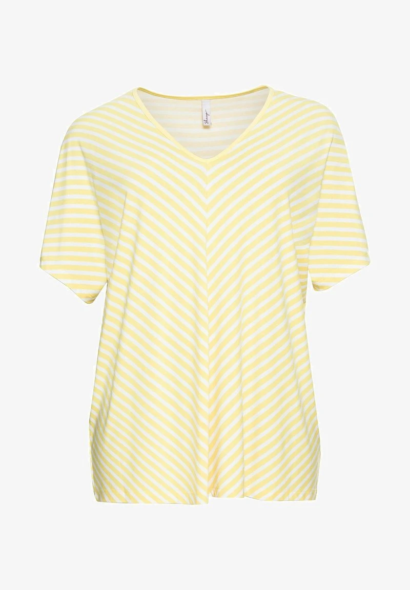 Sheego T-Shirt Print - Hellgelb 7 Sheego T-Shirt Print - Hellgelb – Bild 5