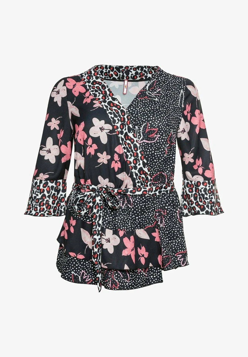 Sheego Bluse - Schwarz Bedruckt 7 Sheego Bluse - Schwarz Bedruckt – Bild 5