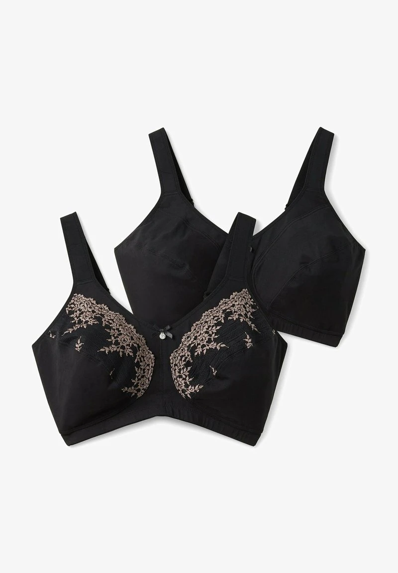 Sheego 2ER-PACK - Balconette BH - Schwarz/taupe 7 Sheego 2ER-PACK - Balconette BH - Schwarz/taupe – Bild 5