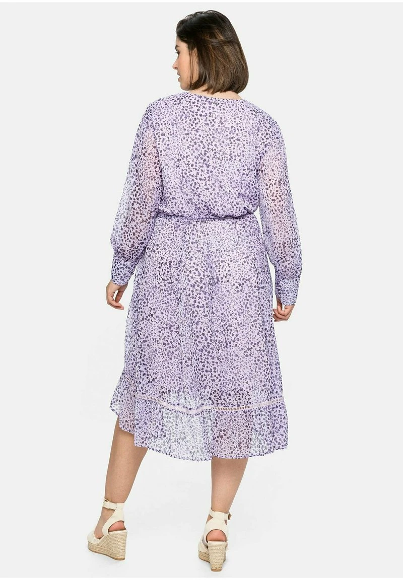 Sheego CHIFFON - Freizeitkleid - Lavendel Bedruckt 4 Sheego CHIFFON - Freizeitkleid - Lavendel Bedruckt – Bild 2