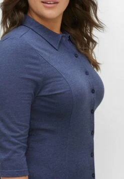 Sheego Blusenkleid - Indigo 10 Sheego Blusenkleid - Indigo -Sheego 807f1b128c6f473e8bca85154e34513b