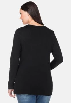 Sheego Langarmshirt - Black 10 Sheego Langarmshirt - Black -Sheego 80aba5dd717141dbafc2e324854fa84d