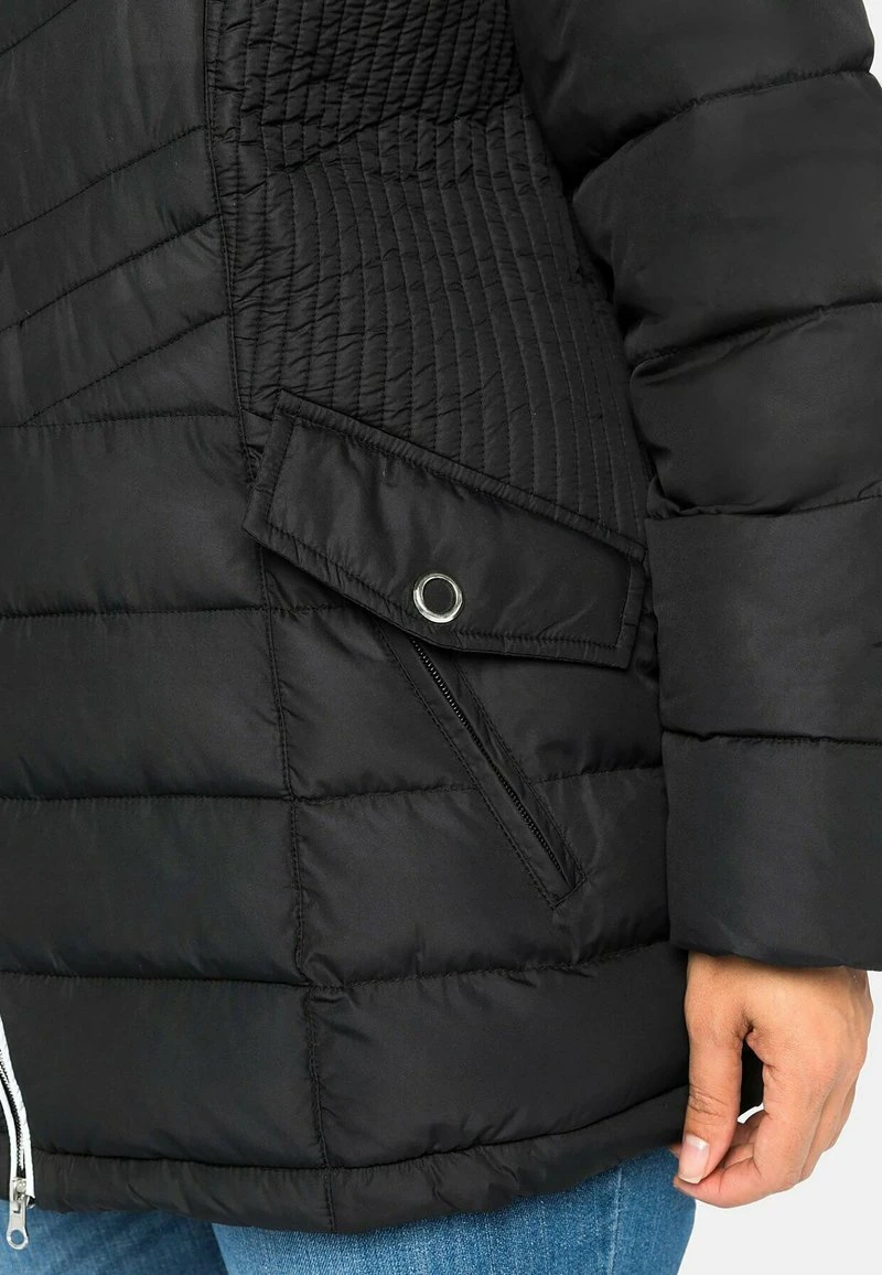 Sheego Wintermantel - Schwarz 6 Sheego Wintermantel - Schwarz – Bild 4