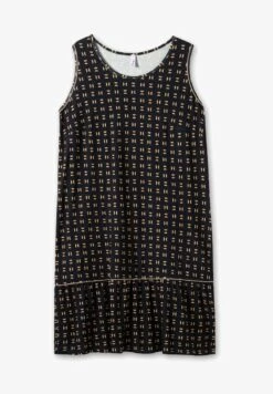 Sheego Jerseykleid - Nachtblau Gemustert -Sheego 82d5b940aa3245da8714282736b0ba86