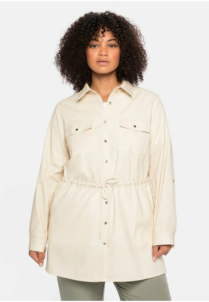 Sheego Hemdbluse - Natur 8 Sheego Hemdbluse - Natur – Bild 6