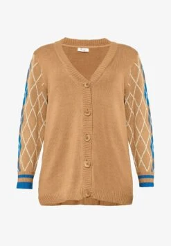 Sheego Strickjacke - Cappuccino 12 Sheego Strickjacke - Cappuccino -Sheego 83f734403b6946adb0afeb809791cc07