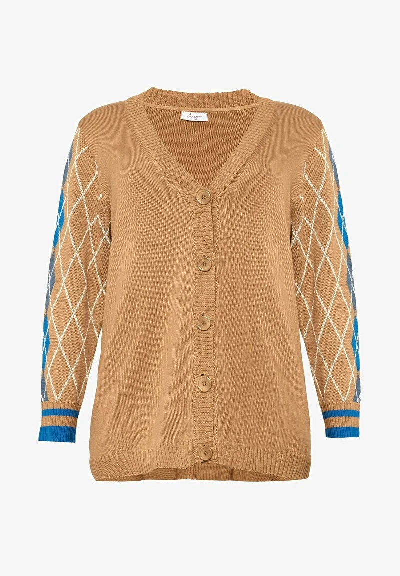 Sheego Strickjacke - Cappuccino 7 Sheego Strickjacke - Cappuccino – Bild 5