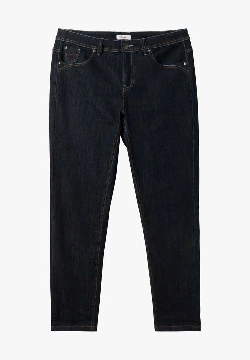 Sheego Jeans Slim Fit - Blue Black Denim 7 Sheego Jeans Slim Fit - Blue Black Denim – Bild 5