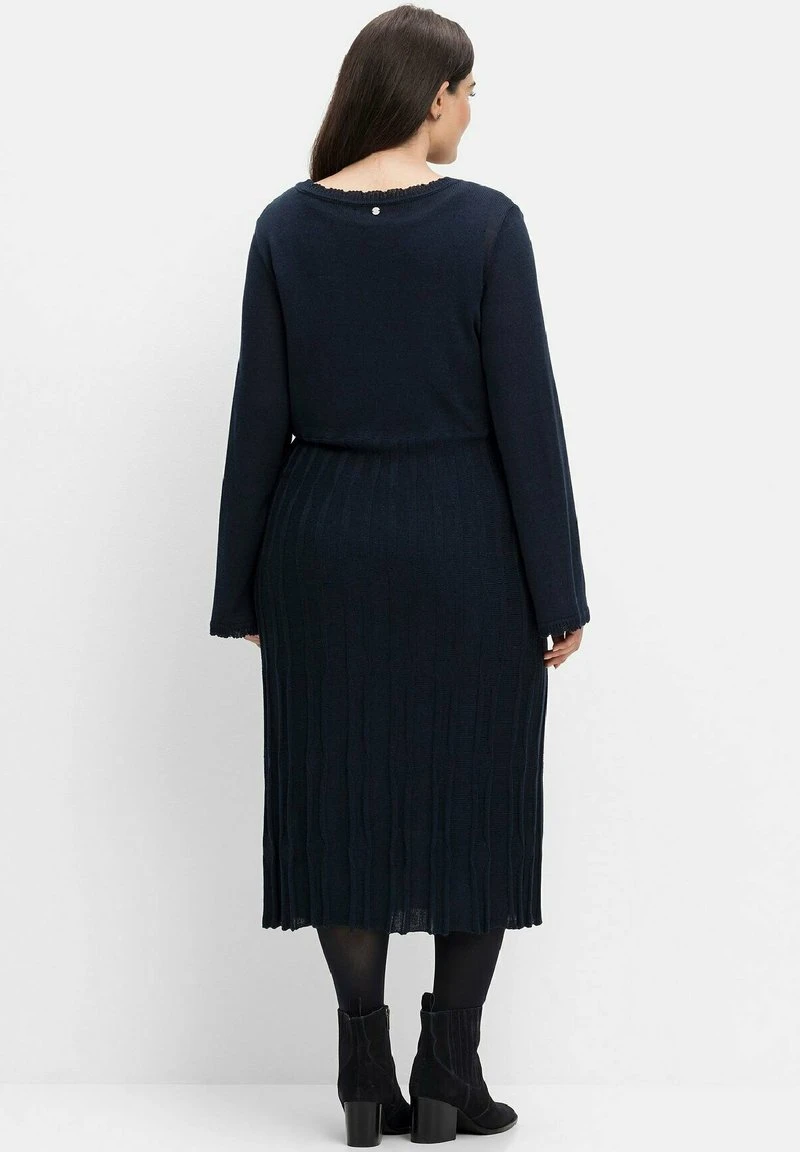 Sheego Strickkleid - Nachtblau 5 Sheego Strickkleid - Nachtblau – Bild 3