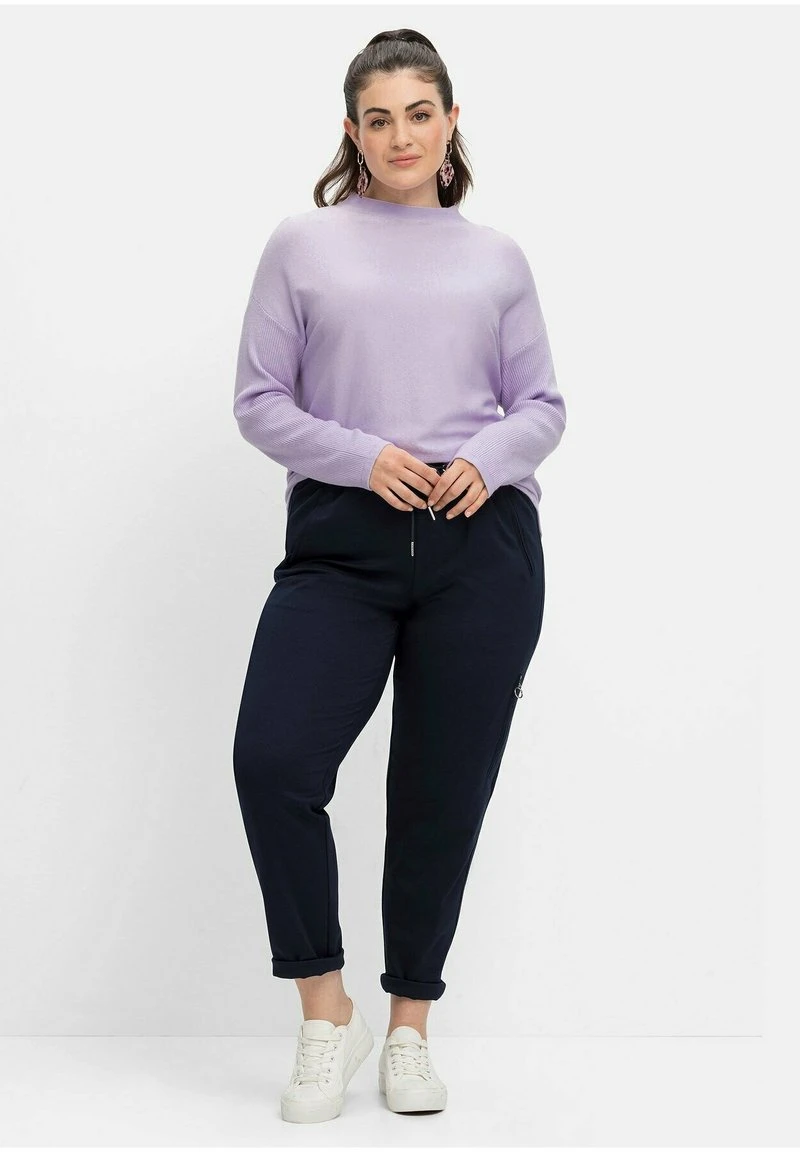 Sheego Strickpullover - Lavendel 4 Sheego Strickpullover - Lavendel – Bild 2