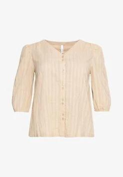 Sheego 3/4 ARM - Bluse - Camelfarben -Sheego 854fd90a612f4d0282b7fea22cbf8406