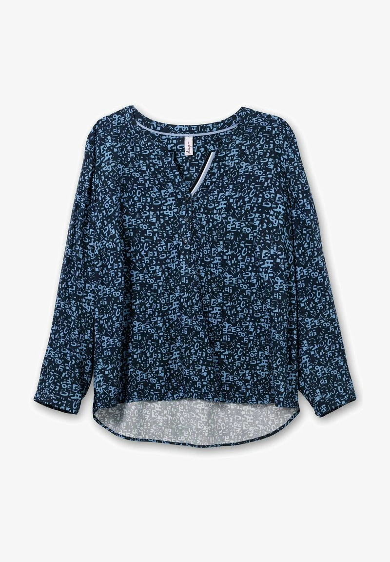 Sheego Tunika - Nachtblau Gemustert 7 Sheego Tunika - Nachtblau Gemustert – Bild 5