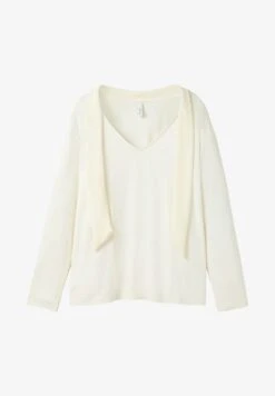 Sheego Langarmshirt - Ecru -Sheego 866569ba5637400cb55bb89a329f5de0