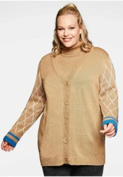 Sheego Strickjacke - Cappuccino 13 Sheego Strickjacke - Cappuccino -Sheego 875c98bc616f45dfb19a1698664bf26b 1