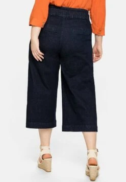 Sheego Flared Jeans - Dark Blue Denim 10 Sheego Flared Jeans - Dark Blue Denim -Sheego 88444de626994048800b5c02cd5193bb