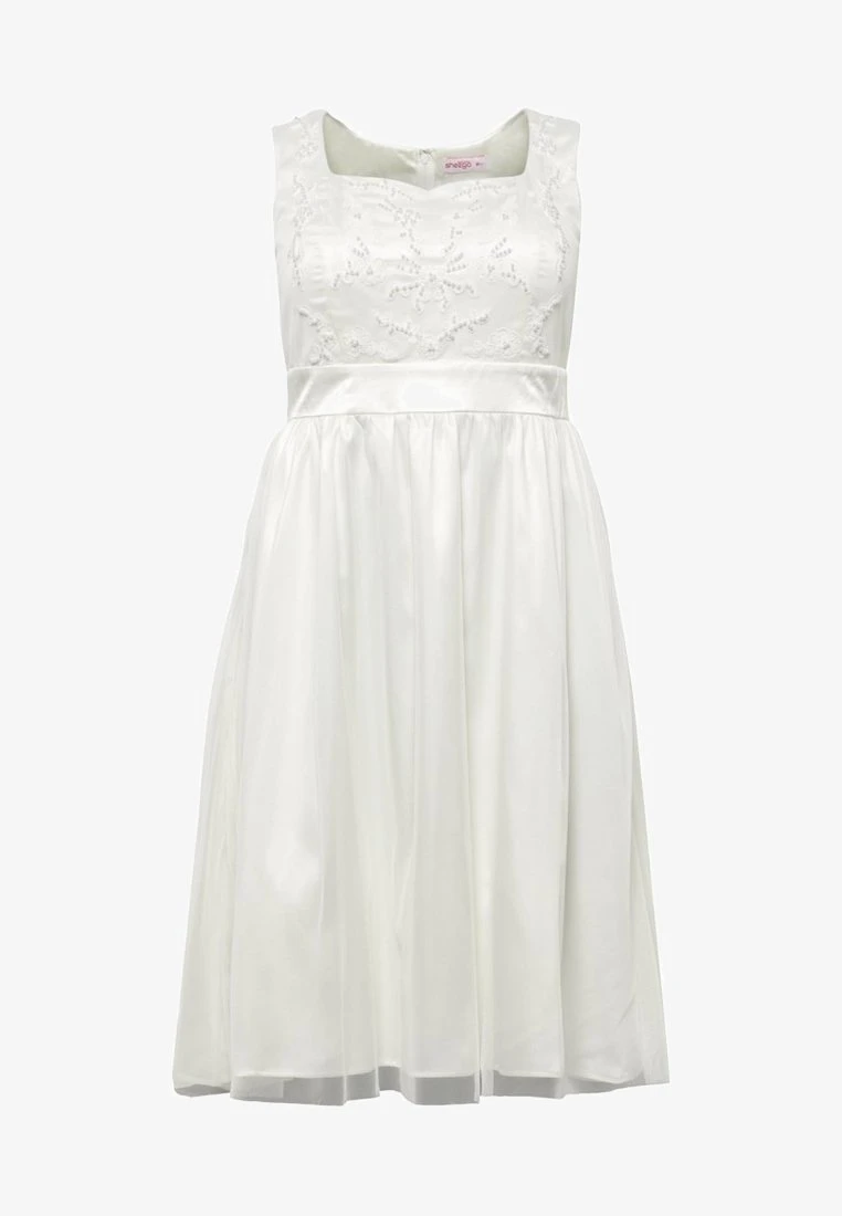 Sheego Cocktailkleid/festliches Kleid - Offwhite 7 Sheego Cocktailkleid/festliches Kleid - Offwhite – Bild 5