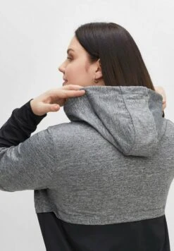 Sheego Sweatjacke - Schwarz Grau Meliert 11 Sheego Sweatjacke - Schwarz Grau Meliert -Sheego 88d943bf23424af489b87a12e78138d7