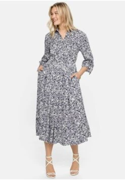 Sheego Hemdbluse - Nachtlila Bedruckt -Sheego 896b14c18f644097ac819a69eab1829f