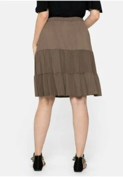 Sheego STRAND - A-Linien-Rock - Dunkeltaupe 10 Sheego STRAND - A-Linien-Rock - Dunkeltaupe -Sheego 897aeb2546984ade869b894f6422a488