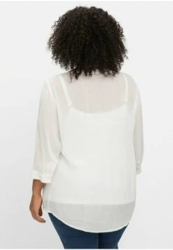 Sheego Hemdbluse - Weiß 10 Sheego Hemdbluse - Weiß -Sheego 8ab0d5c8dca54395b1506b3a22e3f45b