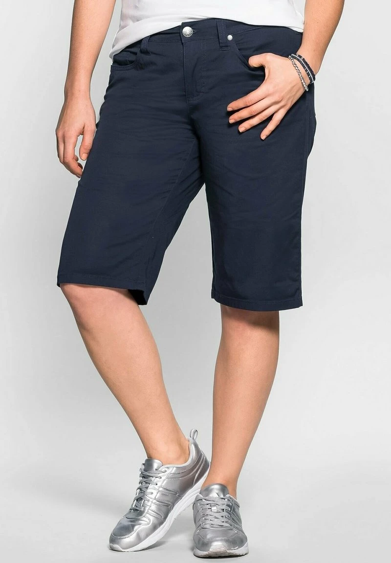 Sheego Jeans Shorts - Marine 3 Sheego Jeans Shorts - Marine