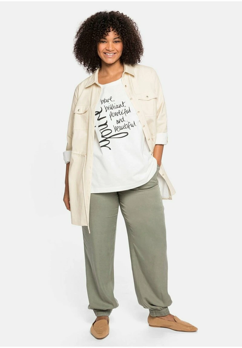 Sheego Hemdbluse - Natur 4 Sheego Hemdbluse - Natur – Bild 2