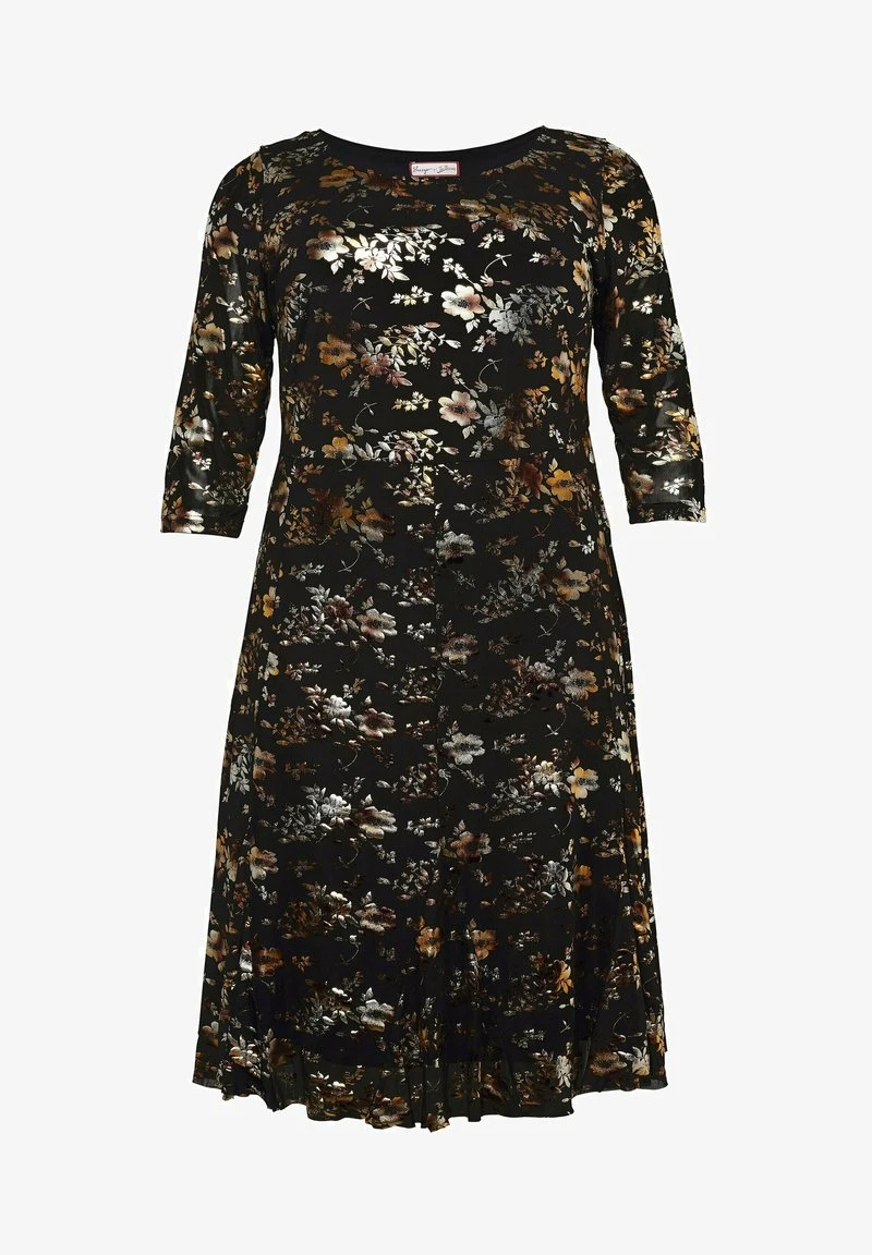 Sheego Freizeitkleid - Schwarz Bedruckt 7 Sheego Freizeitkleid - Schwarz Bedruckt – Bild 5