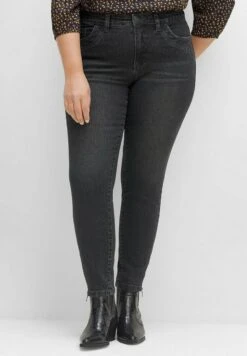 Sheego Jeans Slim Fit - Grey Denim