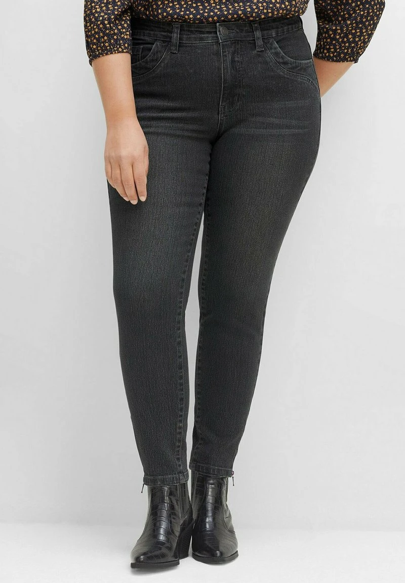 Sheego Jeans Slim Fit - Grey Denim 3 Sheego Jeans Slim Fit - Grey Denim