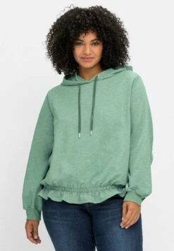 Sheego Kapuzenpullover - Salbeigrün 13 Sheego Kapuzenpullover - Salbeigrün -Sheego 8e1d5ec15268456d90ef01edfdfd2372 1