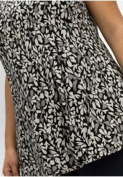 Sheego Top - Schwarz Gemustert -Sheego 8e22e6dcc6144b9a81d291dd7b843ec4