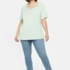 Sheego T-Shirt Basic - Mint 1 Sheego T-Shirt Basic - Mint -Sheego 8ea0a3a3da684b5598bd8514caf02b2a
