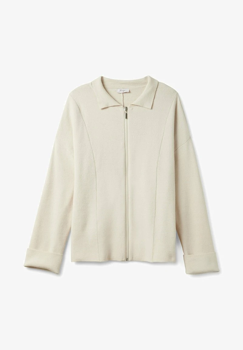 Sheego Strickjacke - Ecru 7 Sheego Strickjacke - Ecru – Bild 5