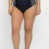 Sheego Bikini-Hose - Marine Gestreift