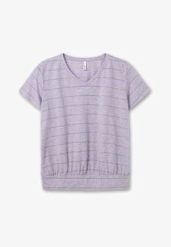 Sheego T-Shirt Print - Hellflieder Meliert -Sheego 91332cc36e684c9fb7788cfc053df2cb