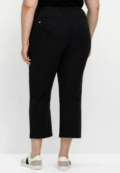 Sheego TWILL - Stoffhose - Schwarz -Sheego 916c1f28688c4cb1a2836033dd57a150