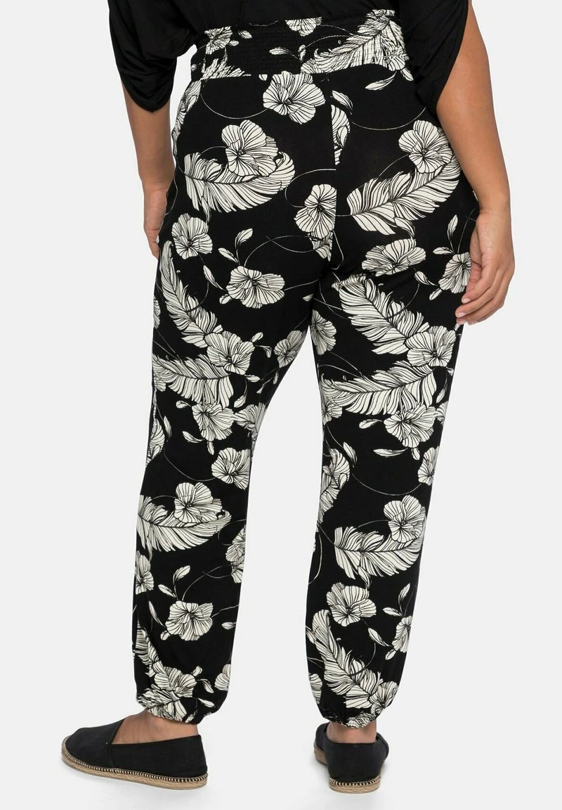 Sheego Stoffhose - Black/ White 6 Sheego Stoffhose - Black/ White – Bild 4